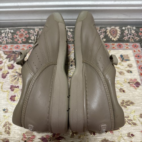 Nuevos zapatos cómodos Rockport Prowalkers beige tostado marrón para hombre - talla 8W - Imagen 6 de 7