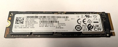 1024GB 1TB Samsung MZ-VL21T0A PCie Gen3x4 M.2 Nvme SSD Solid State Drive 2280