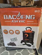 BACOENG 4 Gallon Ash Vacuum for Pellet Stoves and Fireplaces
