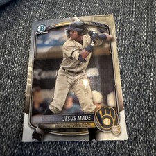 2025 Bowman Chrome Prospects JESUS MADE Brewers #BCP-245 Refractor /499