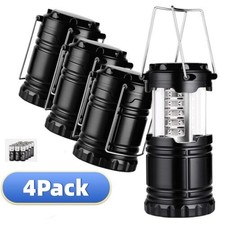 4X Collapsible LED Lanterns Tac Light Emergency Outdoor Hiking Camping Lamps