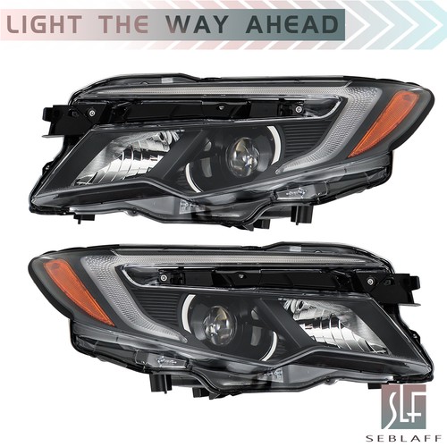 Left+Right Headlights w/LED Low Beam+DRL For Pilot ELITE 2016-18&Passport 19-21 - Picture 2 of 15