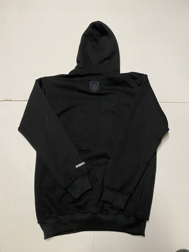 Sudadera con Capucha Bordada Spergo Billionaire Para Hombre Grande Negra Gráfico León - Imagen 3 de 3