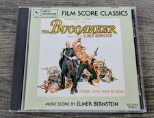 THE BUCCANEER (1958) soundtrack ELMER BERNSTEIN Varese Sarabande CD