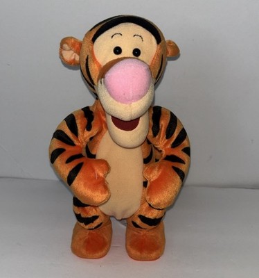 Vintage Disney Bouncing Tigger Toy Mattel Talking 12'' Plush 1998 Works