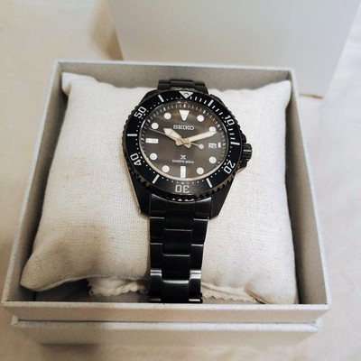 Seiko SBDJ065 Prospex Diver Scuba Solaruhr schwarz 48,8 mm