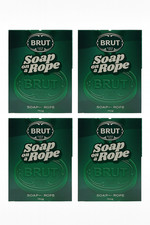 BRUT Soap on a Rope 4 x 150g – Men’s Original Fragrance Exfoliating Bar