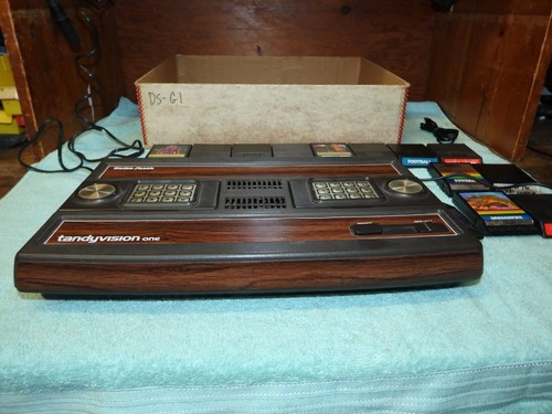 Vintage 1979 Radio Shack Tandyvision One Konsole (wie Intellivision) Konvolut - Bild 16 von 19