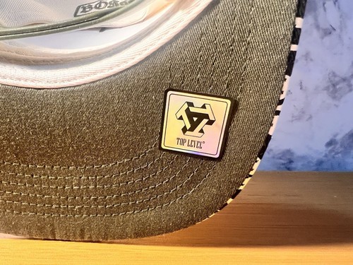Top Level $100 - ‘BOSS’ Money Skull Ben Franklin Green Gold Snapback NWT - Picture 9 of 10