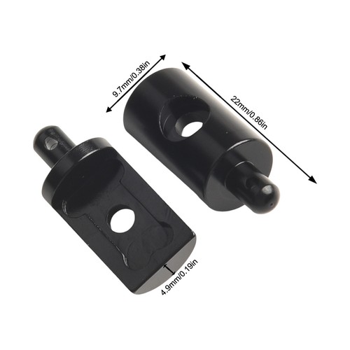 Metallk?rper S?ulen kompatibel mit f??r Tamiya Brotdose CW01 Modelle - Bild 8 von 12