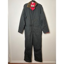 Walls Mens VTG Blizzard-Pruf Insulated Coveralls XLT Corduroy Collar Jumpsuit