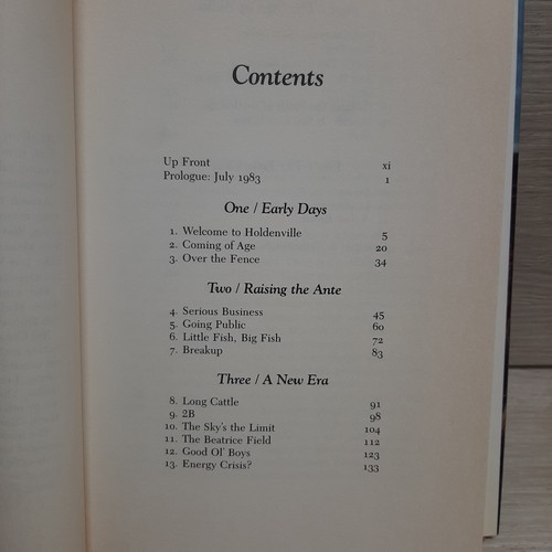 Boone T. Boone Pickens Jr. 1987 Erstausgabe Memoiren Houghton Mifflin - Bild 10 von 16