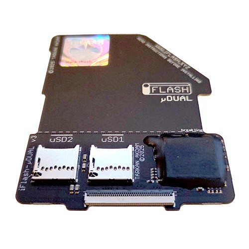 iFlash uDual microSD Adapter iPod 5G 6G 7G Video Classic 1x oder 2x Micro SD Karten - Bild 3 von 4