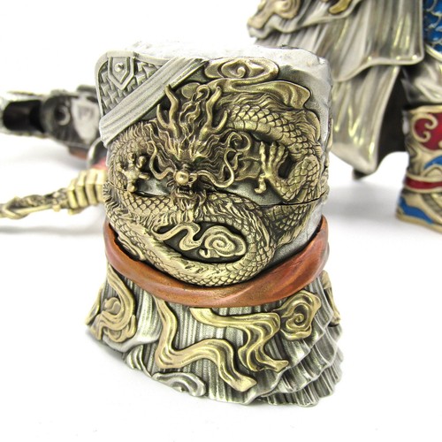 Guan Yu Three Kingdoms Combined Warrior Zippo Oil Lighter 2025 MIB Rare - 第 8/12 張圖片