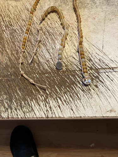 collana girocollo avventurina gialla - Foto 5 di 9