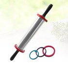 11 Inches Pastry Roller Made Rolling Pin for Baking Stainless Steel