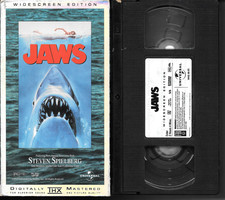Jaws (VHS, 1997) Widescreen Edition TMX