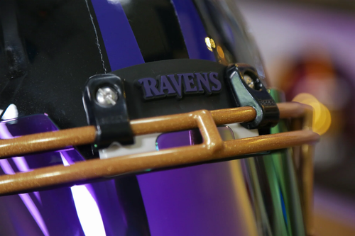 Baltimore Ravens Riddell Speed Authentic Helmet - GG Edition 00451 - Picture 7 of 8