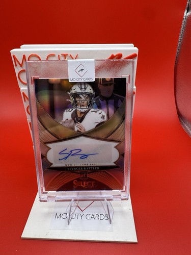 Spencer Rattler Auto 2024 Select Rookie Signatures #RSP-SRR NO Saints