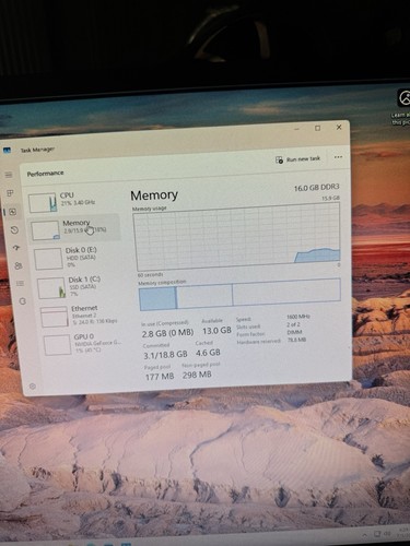 Gaming PC, WINDOWS 11, GTX 1650, i5 6500, 16gb ram, 480gb ssd, 1TB hdd - Bild 6 von 11