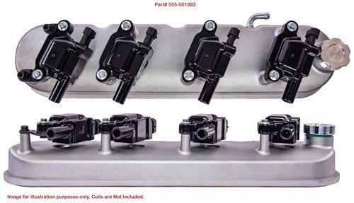 JEGS 501082 Natural Aluminum Valve Covers for GM LS Engines [Tall] - Picture 7 of 11