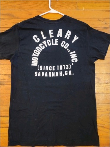 Vintage 70s Harley Davidson Eagle Crest Single Stitch T-Shirt Large Georgia - Picture 4 of 7