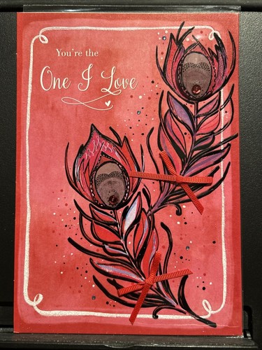 Valentine's Day Love 3D Greeting Card w/Envelope - Picture 1 of 3