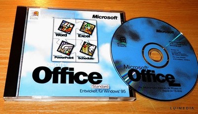 Microsoft MS OFFICE Standard - alte Software Paket CD + Key für Sammler o115
