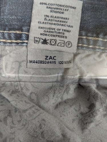 Silver Jeans Herren 33x34 (34x32) Blau Zac Taschen Denim Medium Wash - Bild 15 von 15