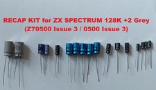 ZX Spectrum 128K 2 Grey Toastrack Capacitor Kit Z70500 Issue 3 0500 Issue 3