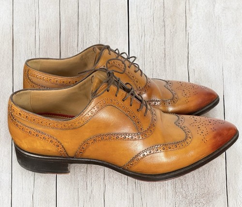 CHRISTIAN LOUBOUTIN HOMBRE’S BROGUE PRIMO PLATERISSIMO OXFORD TALLA 42 1/2 EE. UU. 9 1/2 - Imagen 4 de 10