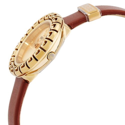 Versace La Greca Quartz Gold Dial Ladies Watch VE8C00124 - Picture 2 of 3