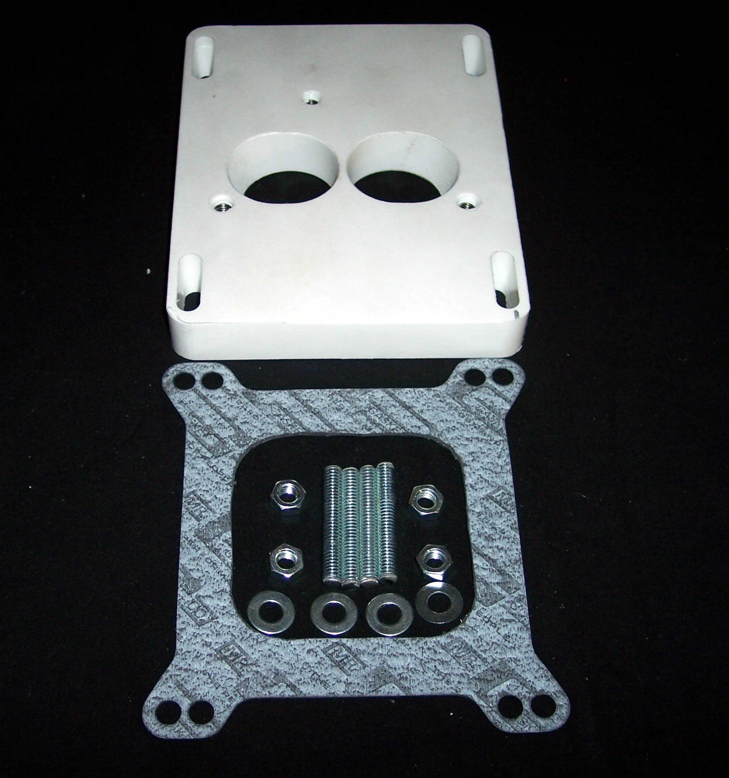CHEVY TBI Fuel injection to 4 barrel manifold adapter 5.7 350 HOLLEY EDELBROCK eBay
