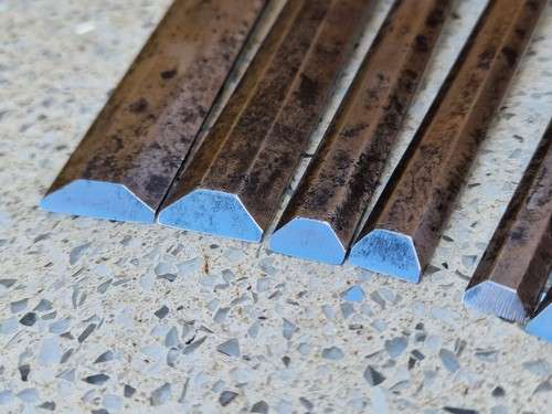Vintage Job Lot Marples Chisels x 7 - Picture 4 of 12