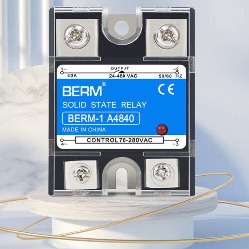 SSR Single Phase Solid State Relay 10A -100A DC-AC DC-DC AC -AC 3-32VDC/5-200VDC - Picture 5 of 32