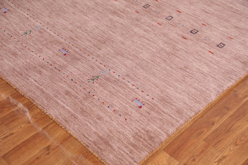Tribal Wool Gabbeh Indian Area Rug Living Room Hand-knotted Carpet 8x10 - Picture 7 of 20