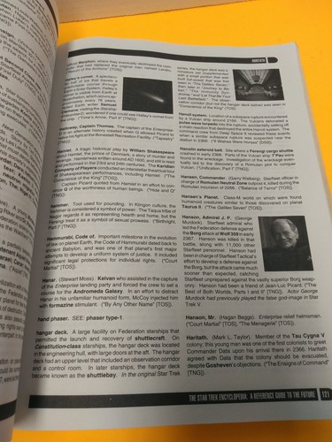 The Star Trek Encyclopedia - Paperback By Michael Okuda - Picture 8 of 12