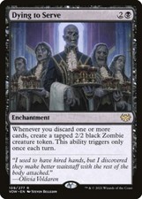Dying to Serve 109 Rare Innistrad: Crimson Vow MTG