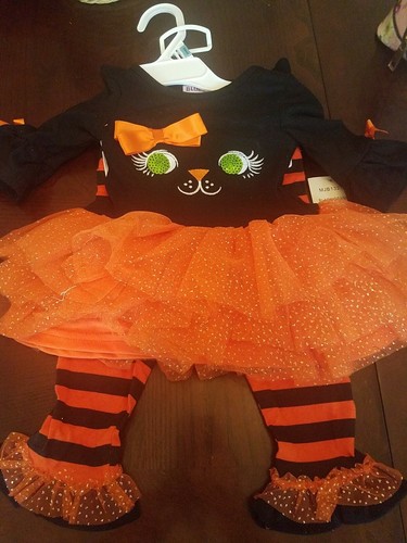 Halloween 2 Piece Cat Outfit For 12 Month Old  - Bild 1 von 6