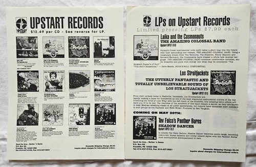 Lote #AGA: Catálogo Efímero Indie Punk Rock Años 90 Pegatinas Boletín Tarjetas Notas - Imagen 13 de 24