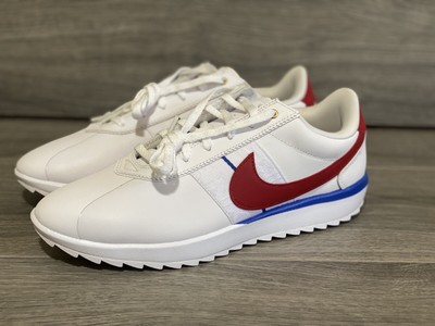 nike cortez mens red and blue