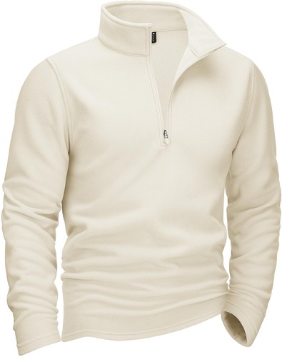 Men's 1/4 Zip Fleece Shirts Long Sleeve Thermal Warm Winter Casual Sweatshirts - Picture 95 of 106