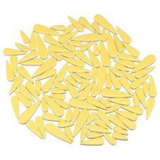 Ceramic Mosaic Tile, 200g Teardrop Flower Tile Mosaic Block, Yellow
