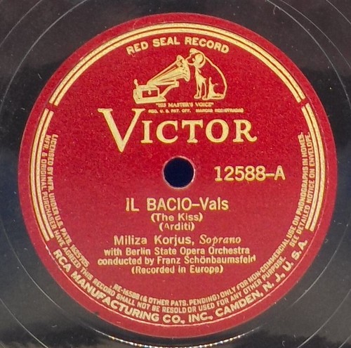 Menge 9 - 12" - 78er Miliza Korjus, Tibbett, Lily Pons, Marian Anderson, Flagstad - Bild 10 von 19