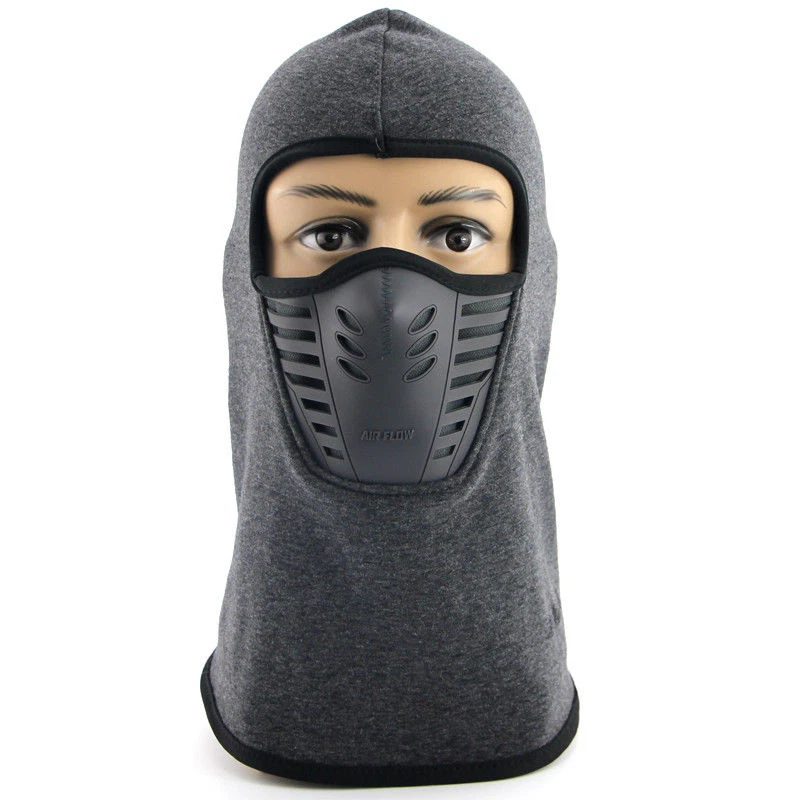 Men Women Outdoor Camping Full Face Mask Balaclava Ski Mask Cycling Mask - Image 4 of 4