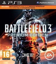 BATTLEFIELD 3 PREMIUM EDITION - PS3 SONY PLAYSTATION 3 GAME NEW/SEALED