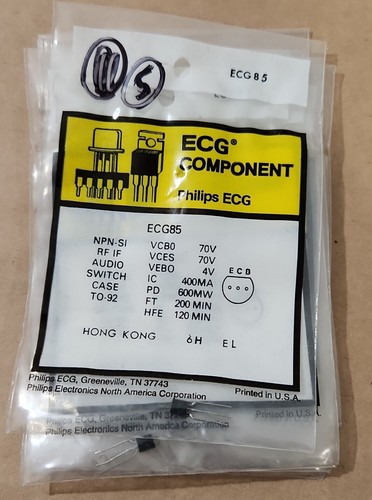*HUGE SURPLUS SALE!* ECG Components Philips ECG Components Relays Resistors Etc. - Picture 5 of 17