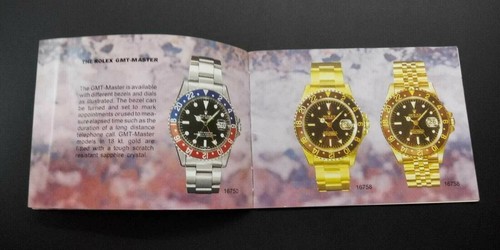 Rolex Original Booklet Gmt-Master Before 1970 - Accessori Libretto Gmt Master - Bild 3 von 10