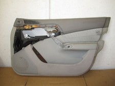 Mercedes S-Klasse W220  Verkleidung Türpappe Türtafel Leder grau Quarz vo rechts