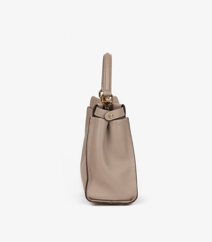 Fendi Dove Grey Soft Calfskin Leather Medium Peekaboo - Picture 3 of 10